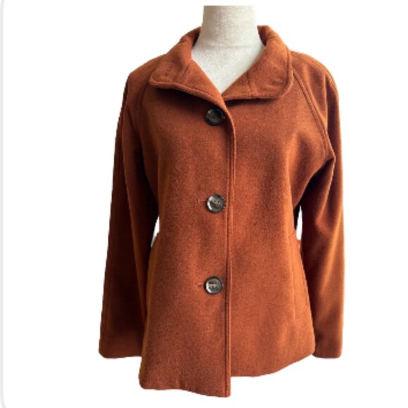 Evan Picone Jackets & Blazers - Evan-Picone Peacoat (759-6)